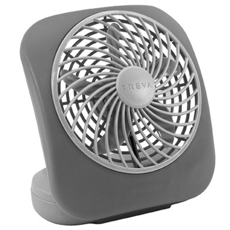 TREVA - Treva 6.29 in. H X 5 in. D 2 speed Personal Fan
