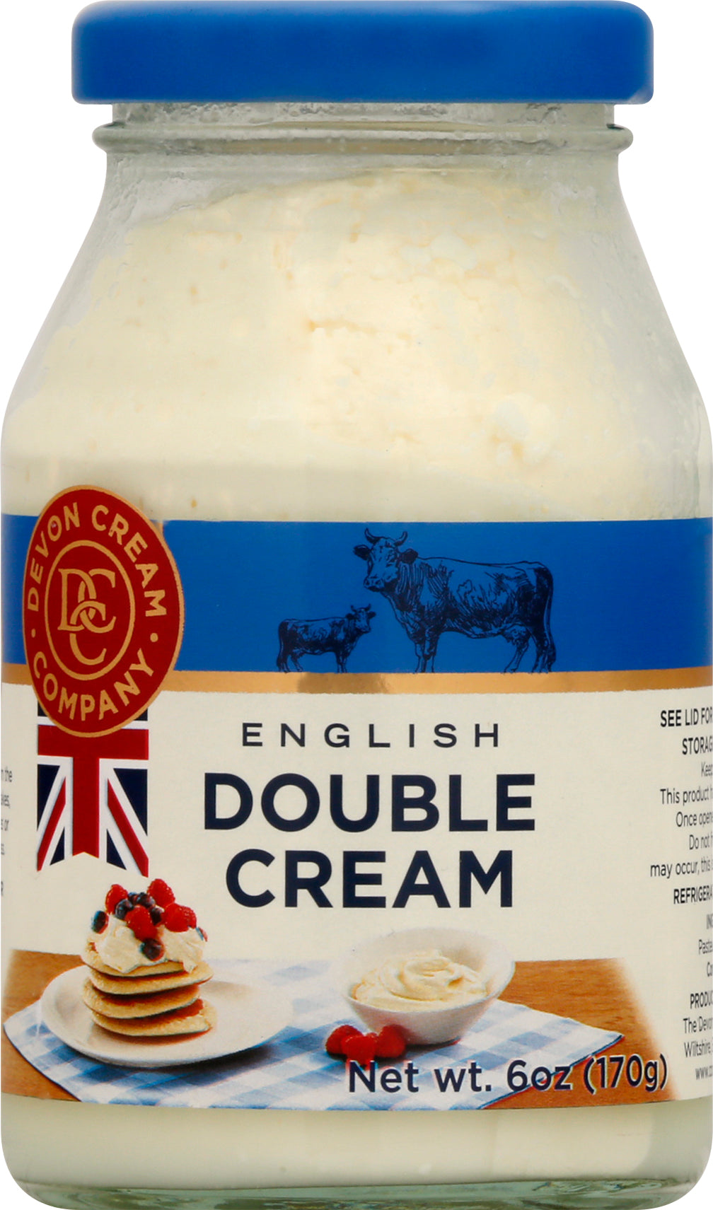 Devon Cream English Double Cream 6 oz - Case of 12