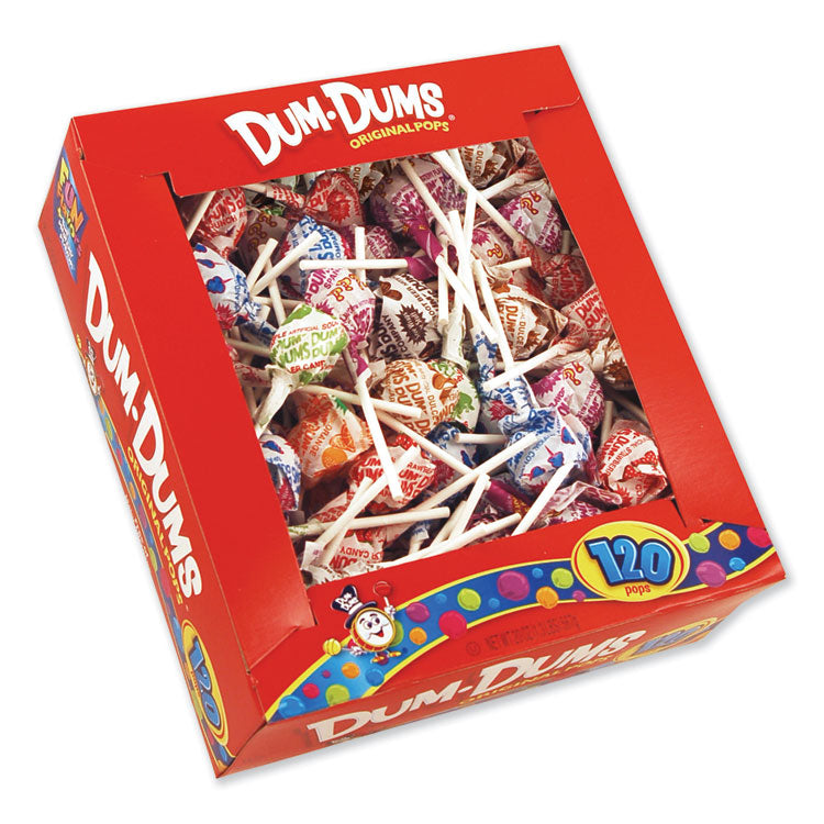 Spangler - Dum-Dum-Pops, Assorted Flavors, Individually Wrapped, 120/Box