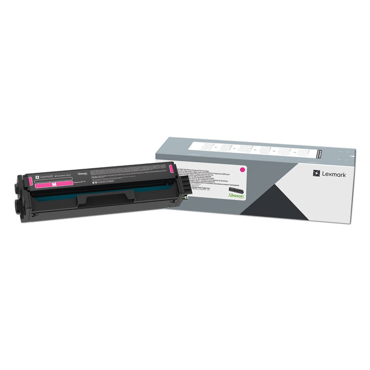 Lexmark - 20N10M0 Return Program Toner, 1,500 Page-Yield, Magenta