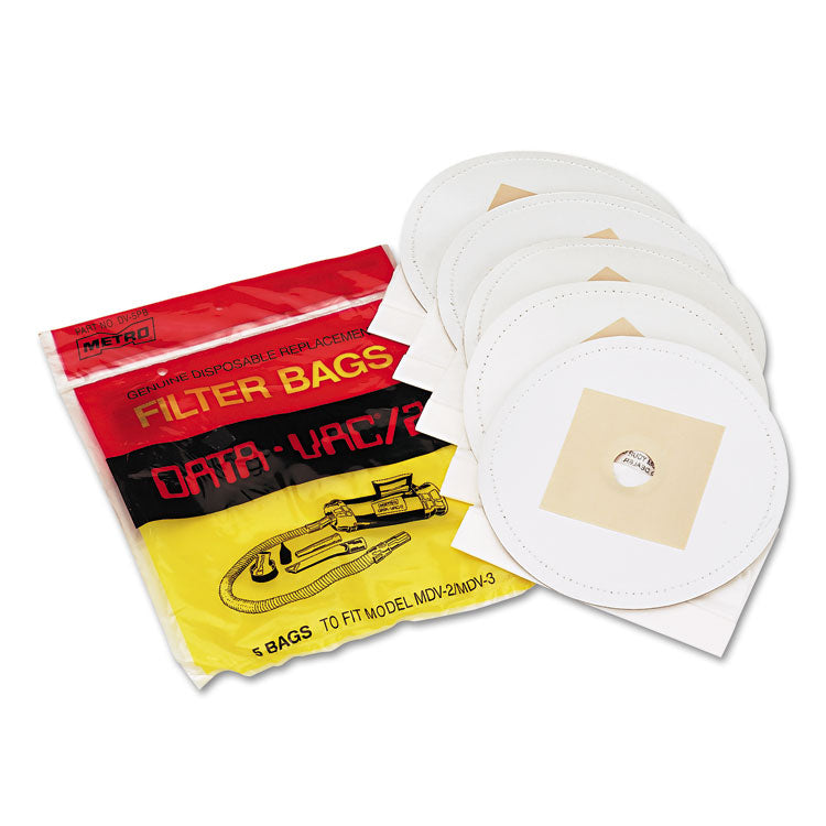 DataVac - Disposable Bags for Pro Cleaning Systems, 5/Pack