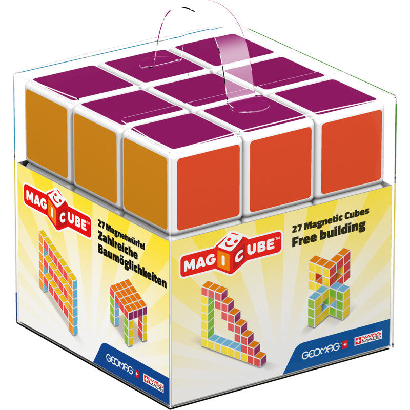 GEOMAG - Magicube™ 27 Piece Multicolored Free Building Set