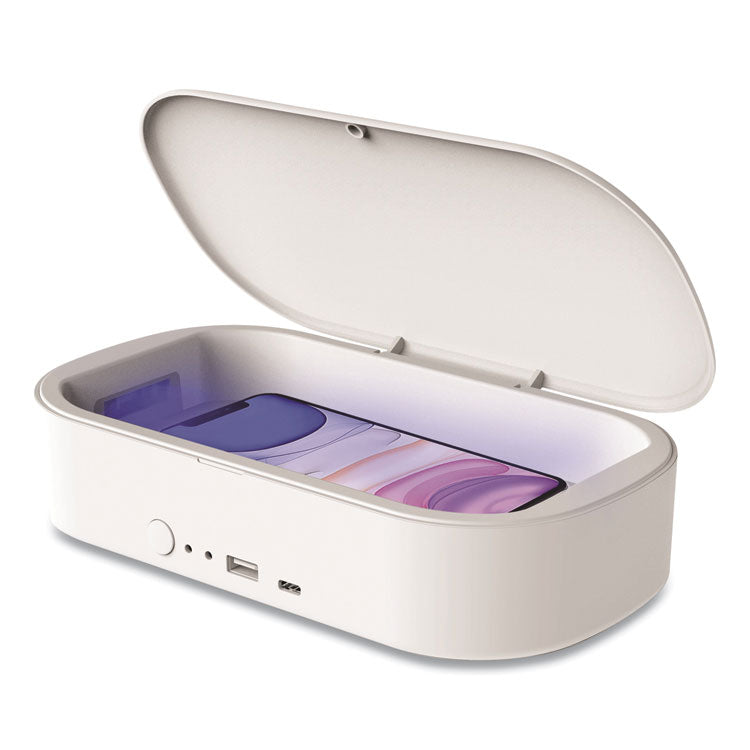 NuvoMed - Portable UV Sterilizer for Mobile Phones, White