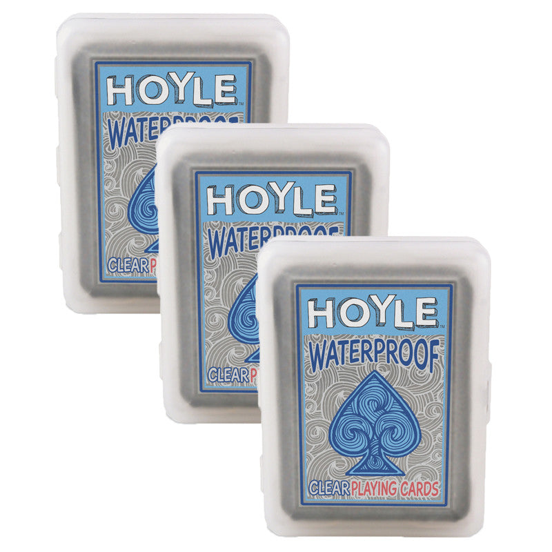 HOYLE - Waterproof Playing Cards, 3 Decks