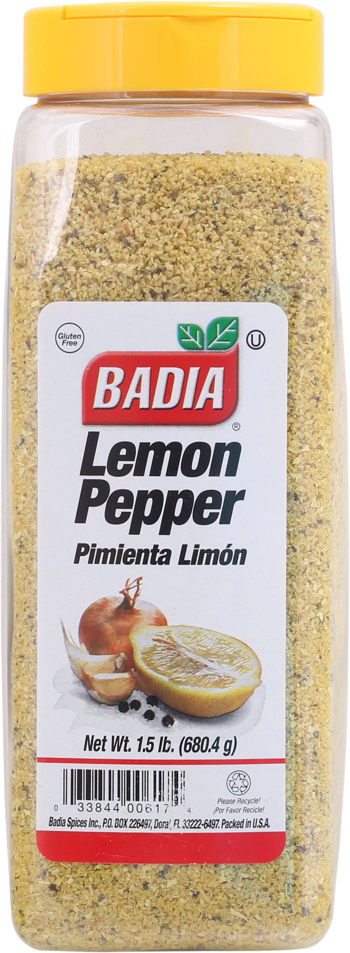 Badia Lemon Pepper 1.5 lb - Case of 6