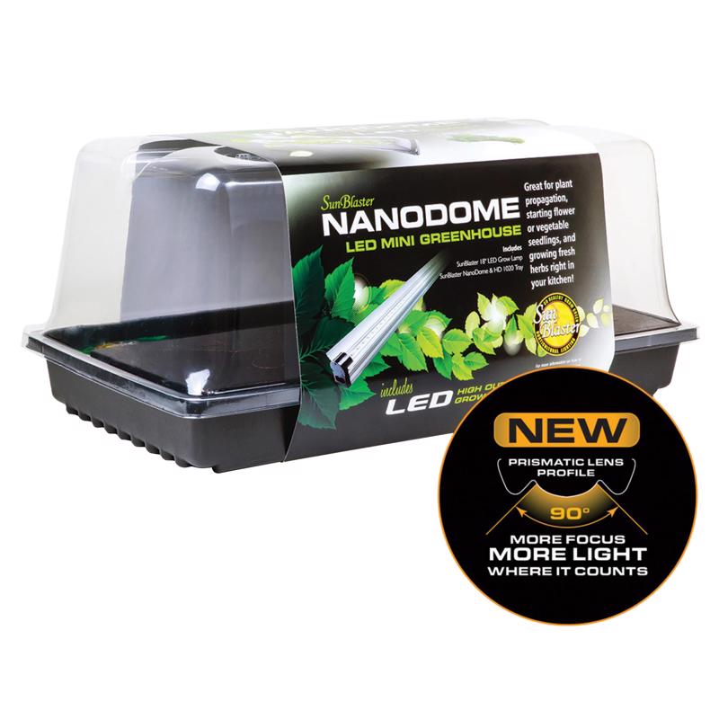 SUNBLASTER - SunBlaster 18 W Hydroponic Growing System 9.8 in. H X 21.7 in. W