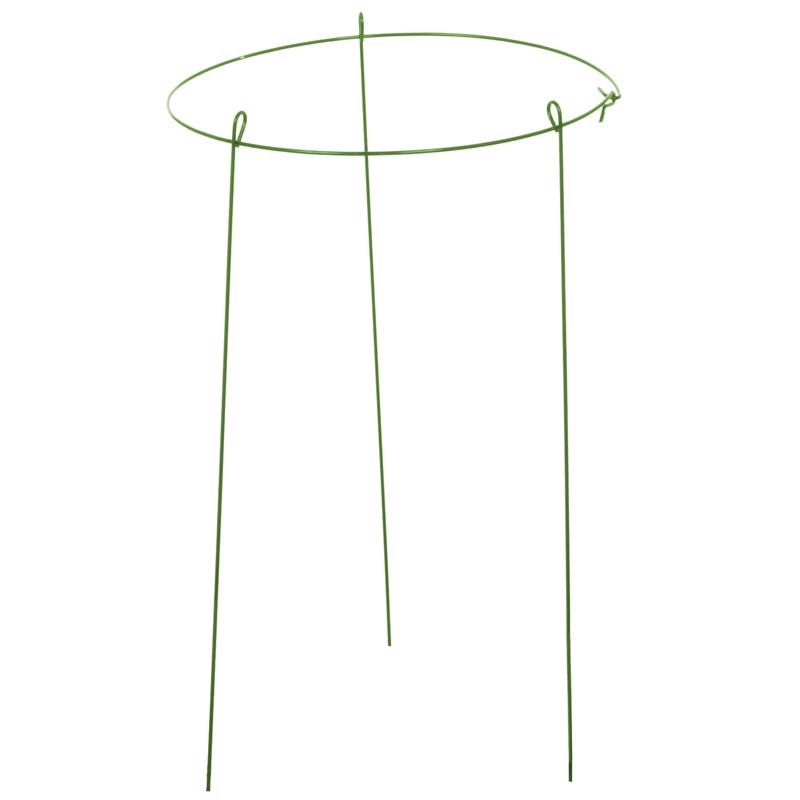 PANACEA - Panacea 24 in. H X 14 in. W X 14 in. D Green Wire Plant Stake