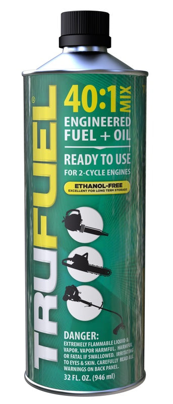 TRUFUEL - TruFuel Ethanol-Free 2-Cycle 40:1 Engineered Fuel and Oil 32 oz - Case of 6