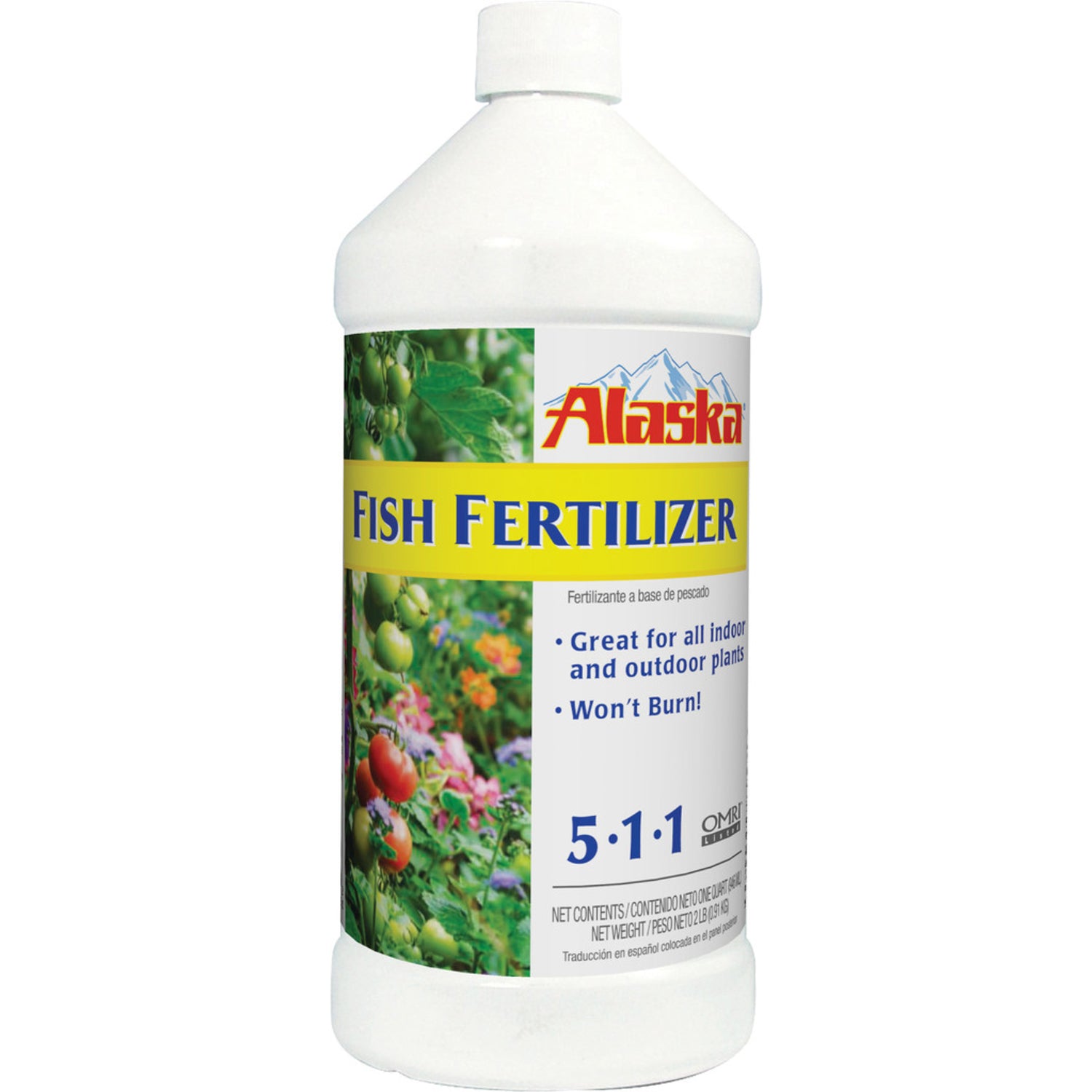 Alaska Organic Liquid Plant Food 1 qt - Case of 12