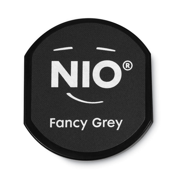 NIO - Ink Pad for NIO Stamp with Voucher, 2.75" x 2.75", Fancy Gray