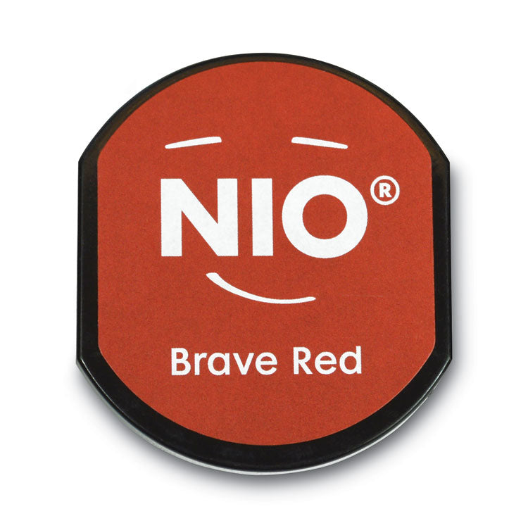 NIO - Ink Pad for NIO Stamp with Voucher, 2.75" x 2.75", Brave Red