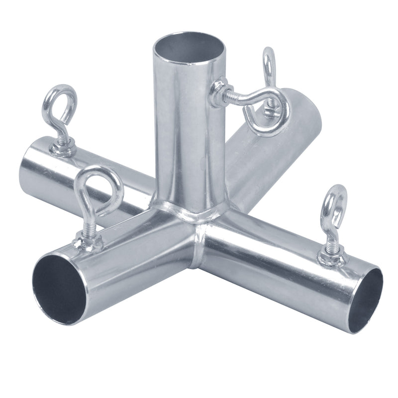 AHC - AHC P5F 1-1/2 in. Round X 1-1/2 in. D 1-1/2 in. D Galvanized Steel Canopy Fitting