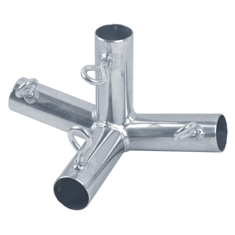 AHC - AHC P4D 1-1/2 in. Round X 1-1/2 in. D 1-1/2 in. D Galvanized Steel Canopy Fitting