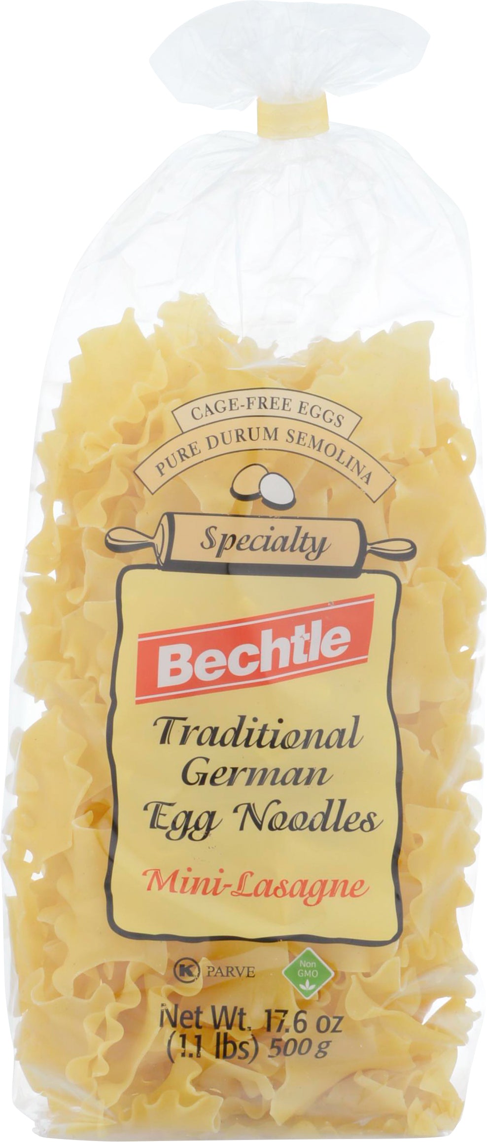 Bechtle Traditional German Egg Noodles 17.6 oz - Case of 12