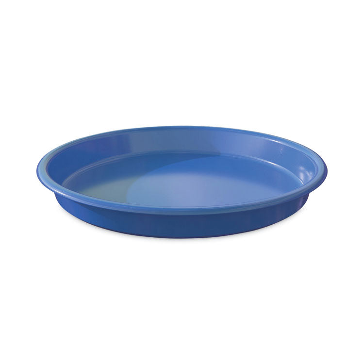 deflecto - Little Artist's Antimicrobial Craft Tray, 13" Dia., Blue
