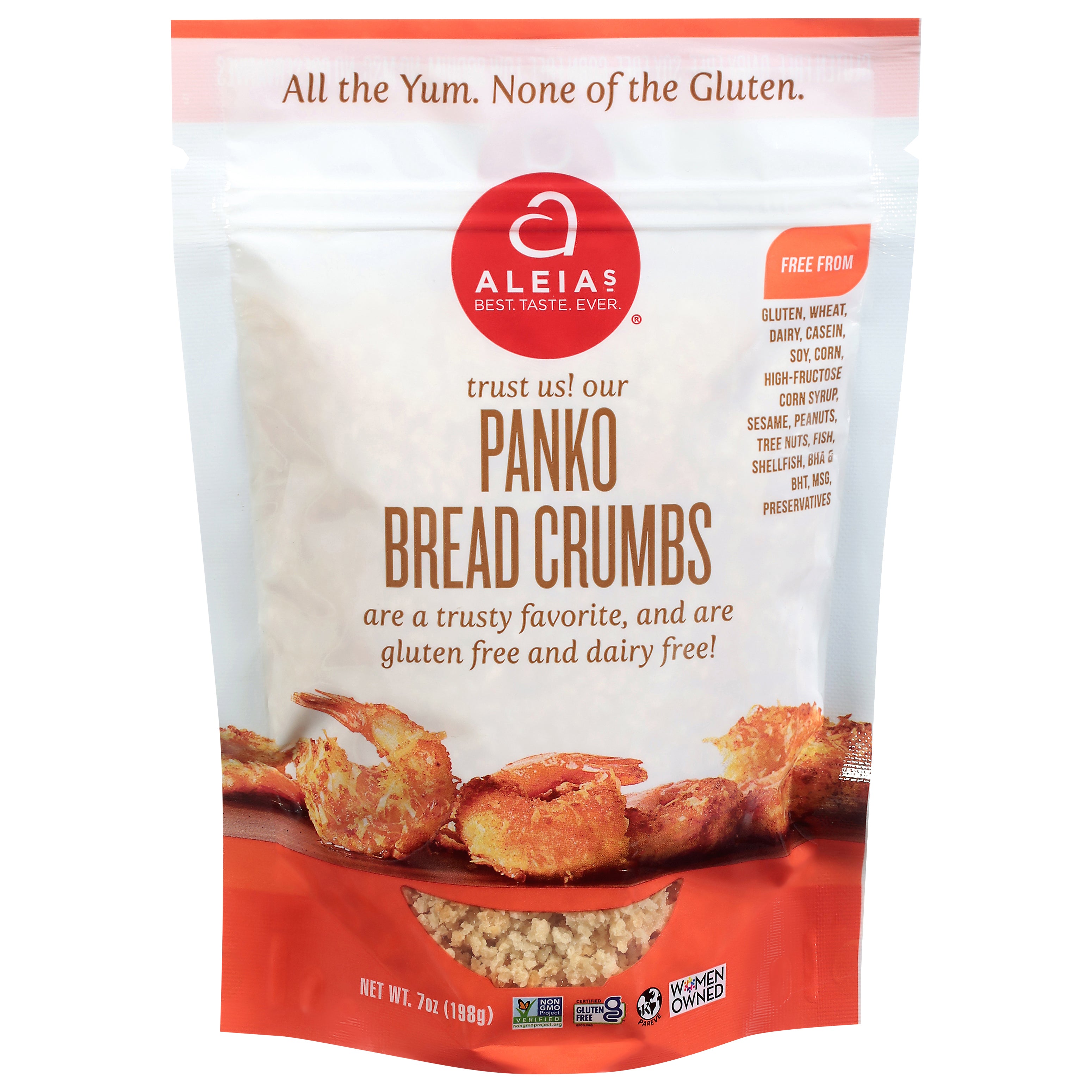 Aleia's Panko Bread Crumbs 7 oz - Case of 6
