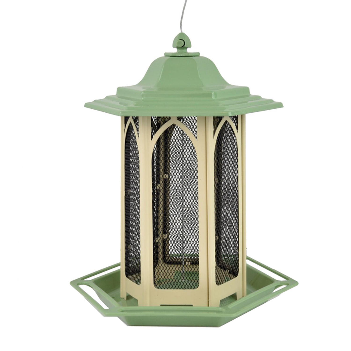 Perky-Pet Wild Bird and Finch 3.5 lb Metal/Plastic Gazebo Bird Feeder - Case of 2