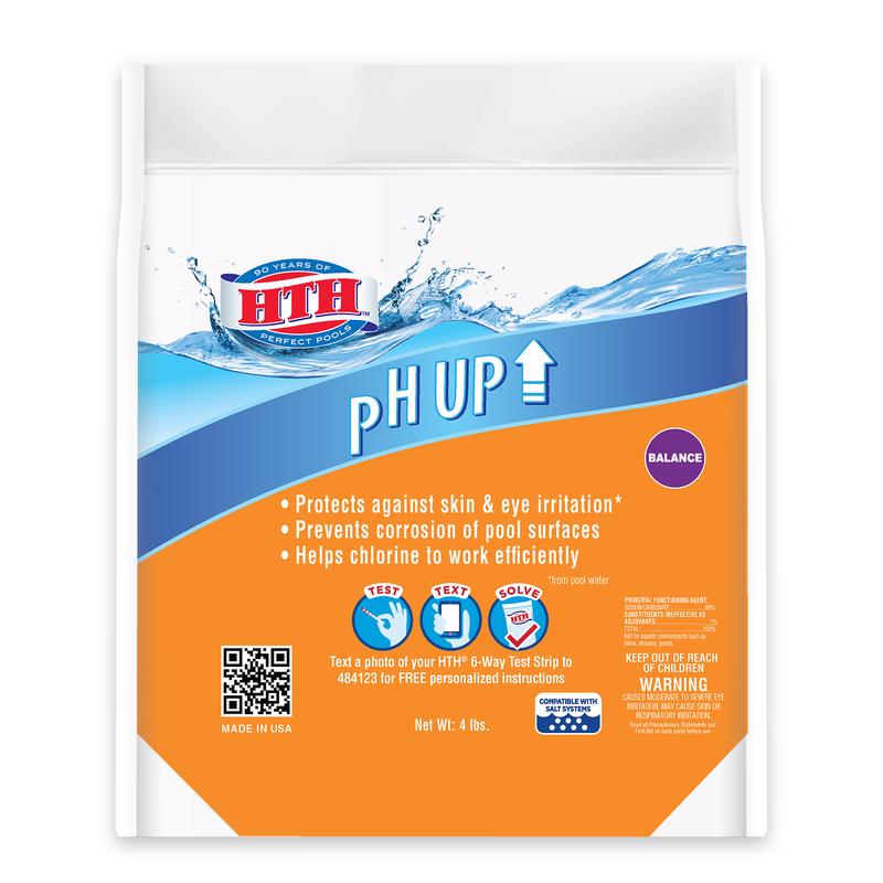 HTH - HTH Pool Care Granule pH Plus 4 lb - Case of 4