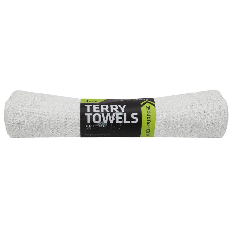 VIKING - Viking 17 in. L X 14 in. W Cotton Terry Towels 3 pk
