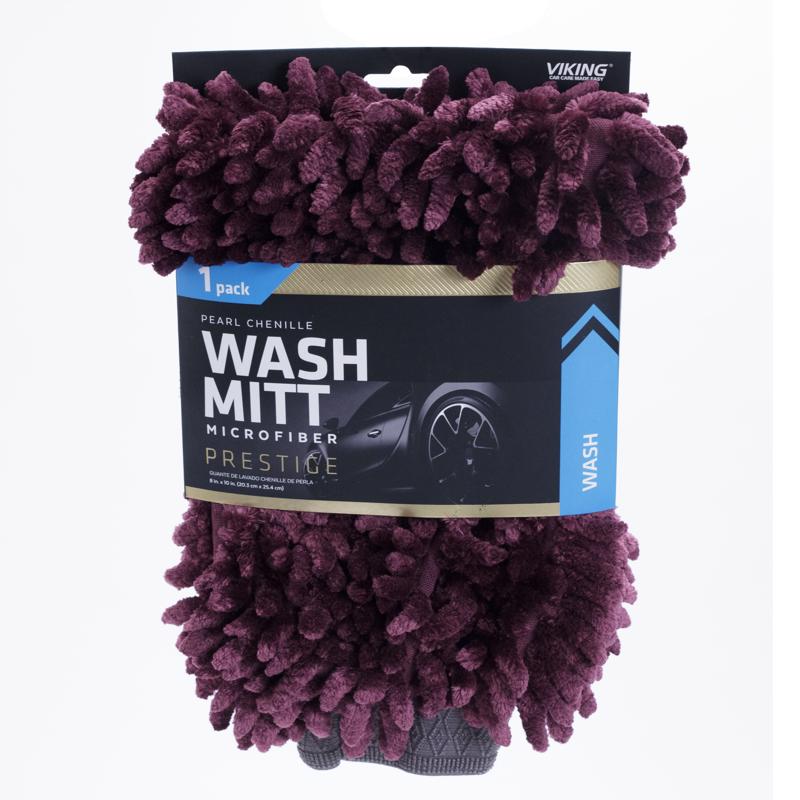 VIKING - Viking 10 in. L X 8 in. W Chenille Wash Mitt 1 pk