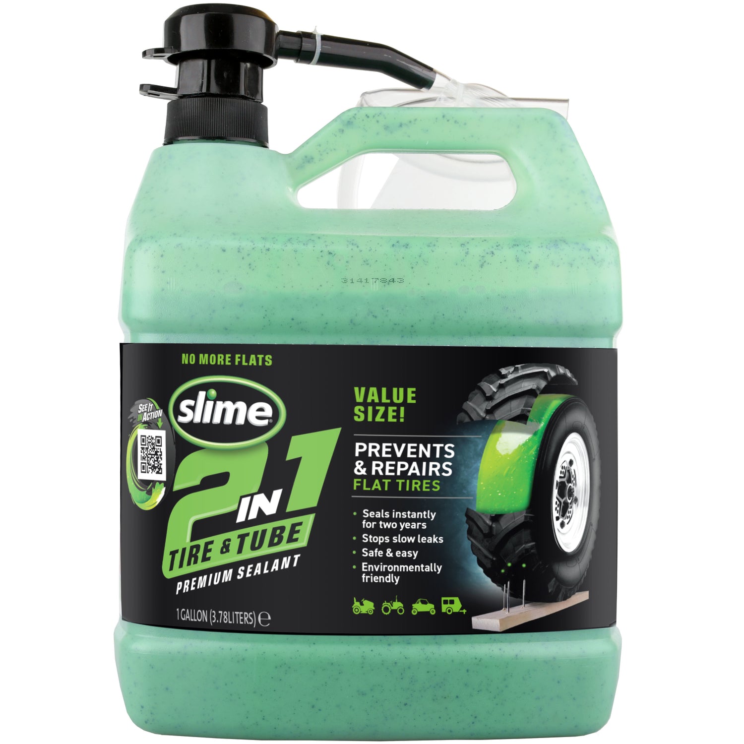 Slime Tire & Tube Sealant 1 gal - Case of 2