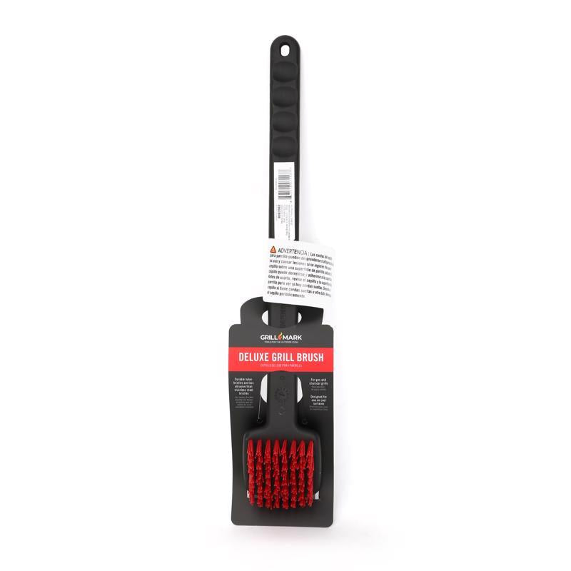 GRILL MARK - Grill Mark Grill Brush with Scraper 18 in. L 1 pk