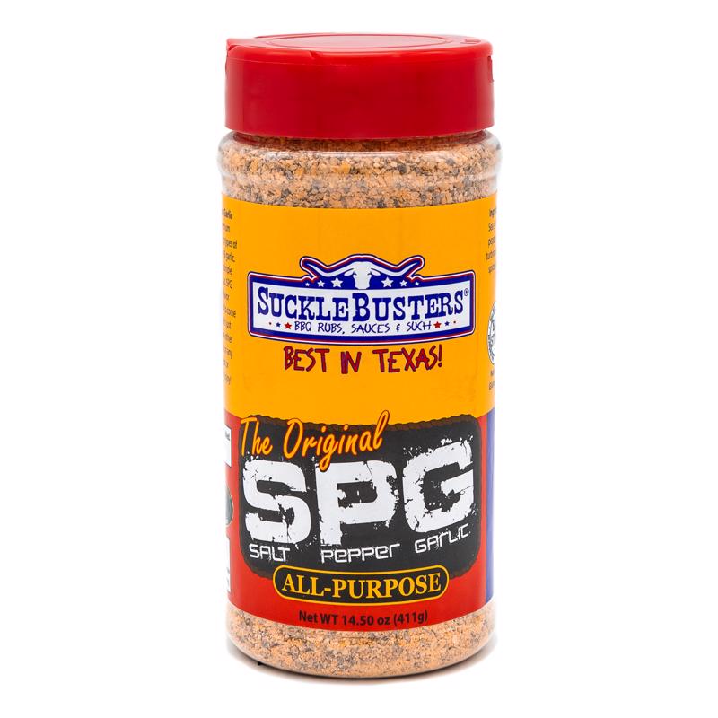 SUCKLEBUSTERS - SuckleBusters Salt Pepper Garlic BBQ Rub 14.5 oz