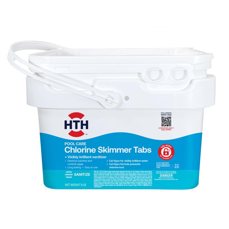 HTH - HTH Tablet Skimmer Tabs 9 lb - Case of 2