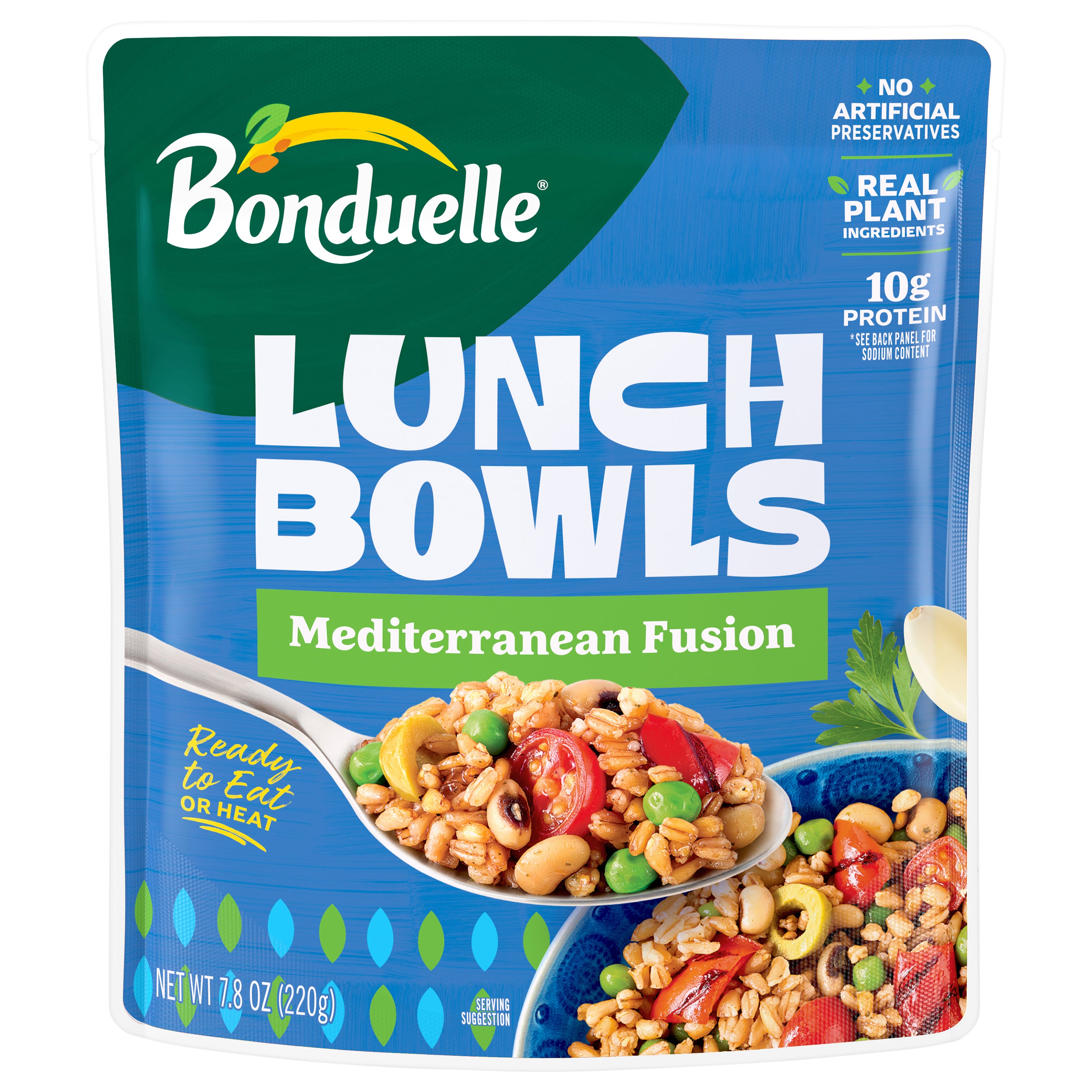 Bonduelle Mediterranean Fusion Lunch Bowls 7.8 oz - Case of 6
