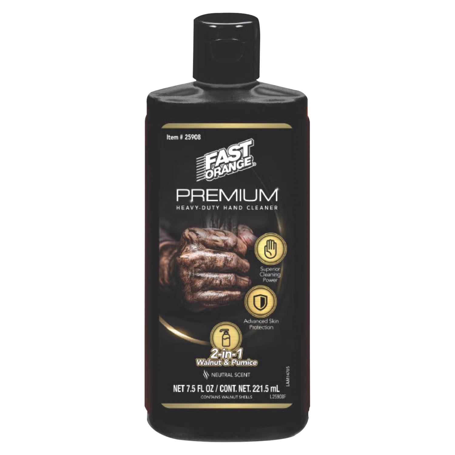Permatex Fast Orange Neutral Scent Heavy Duty Hand Cleaner 7.5 oz - Case of 12