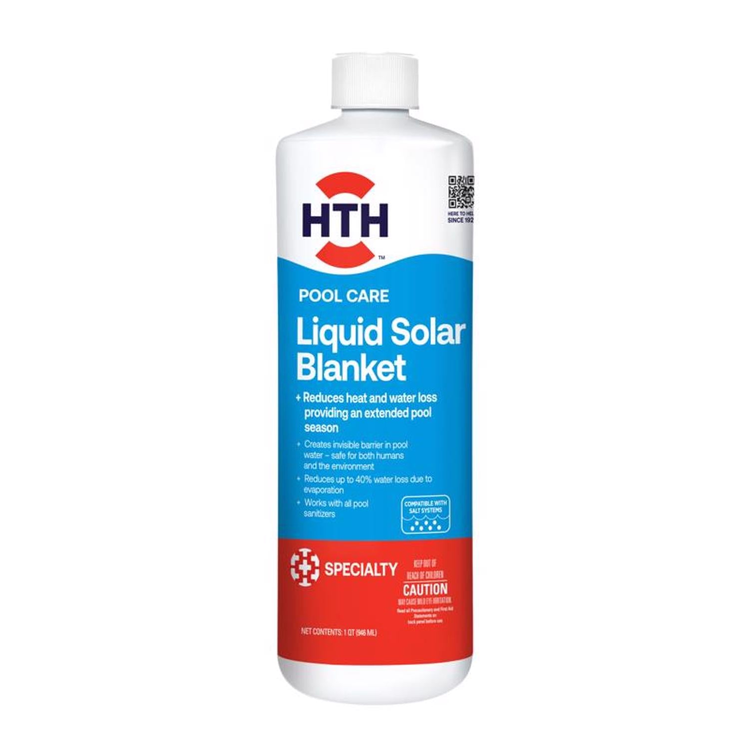 HTH Pool Care Liquid Solar Covers 1 qt - Case of 6