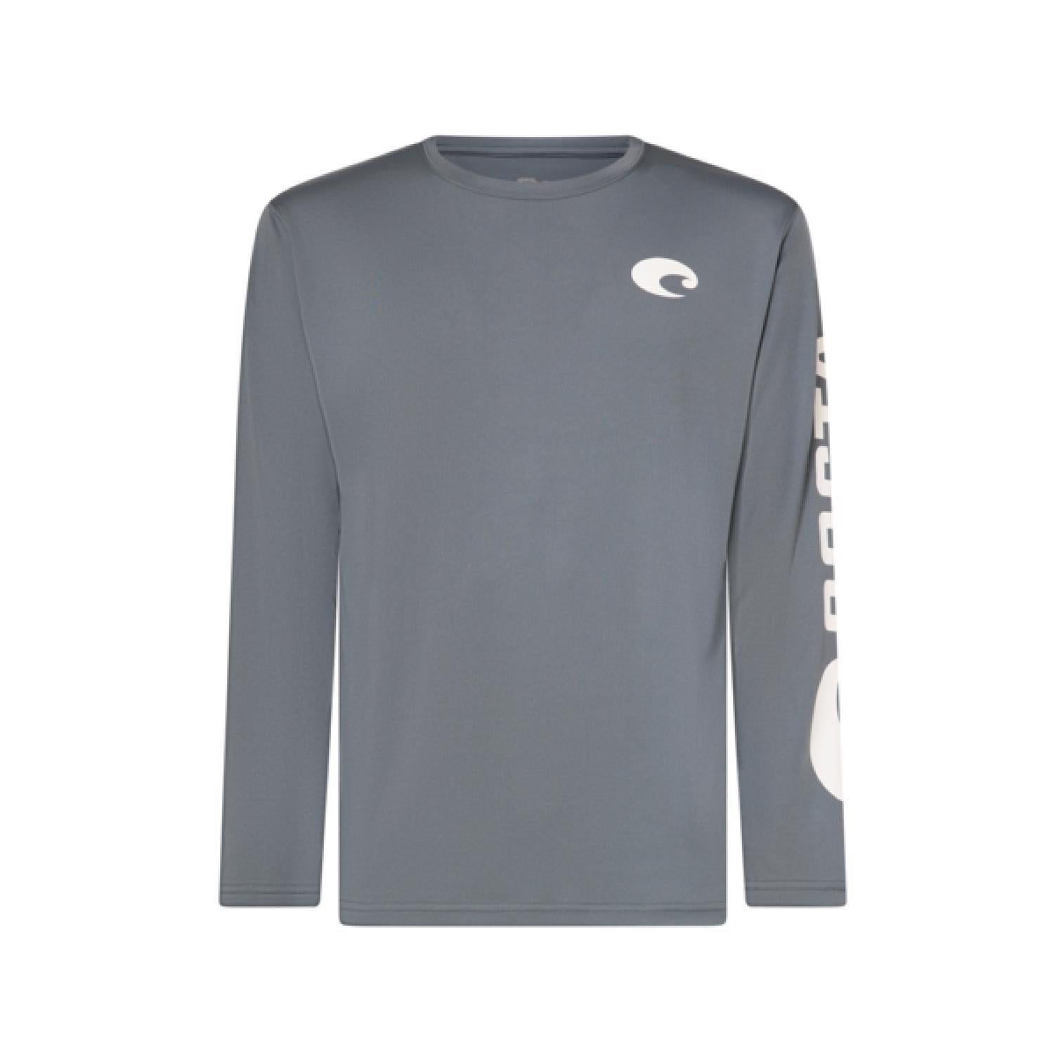 Costa L Long Sleeve Men's Crew Neck Shark Technical Crew Tee Shirt