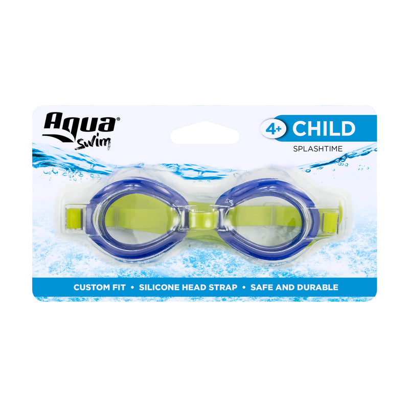 AQUA - Aqua Assorted PVC Junior Swim Goggles