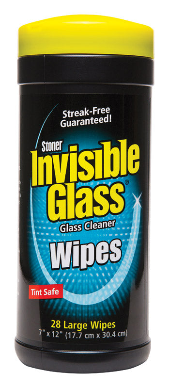 STONER - Stoner Invisible Glass Glass Cleaner Wipes 28 ct