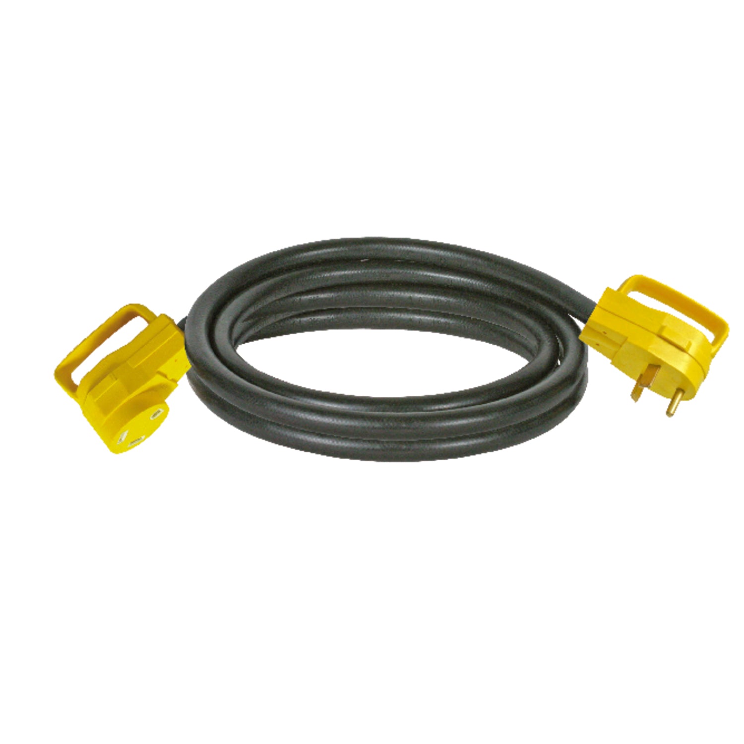 Camco Power Grip 25 ft. 30 amps Extension Cord 1 pk - Case of 2