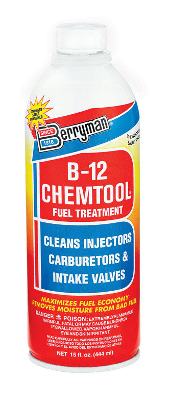 BERRYMAN - Berryman B-12 Chemtool Gasoline Fuel Treatment 15 oz