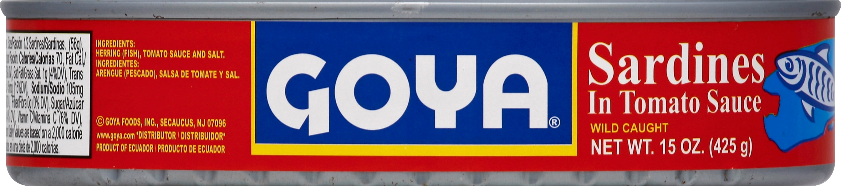 Goya Sardines 15 oz - Case of 24