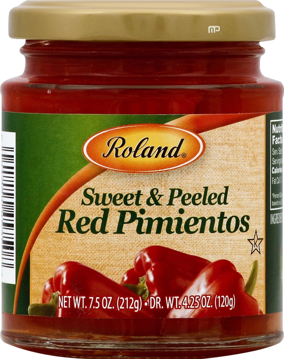 Roland Pimientos 7.5 oz - Case of 1