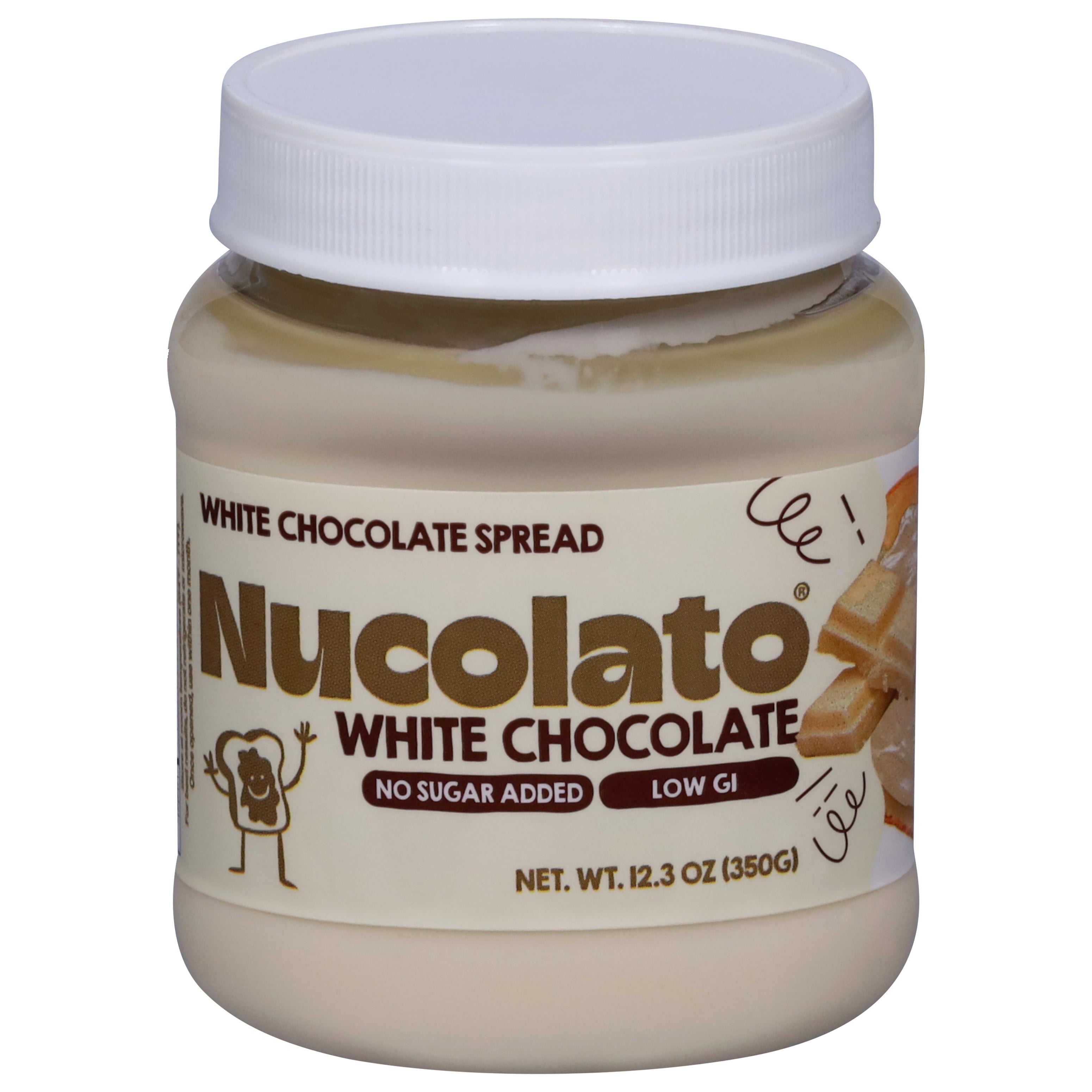 Nucolato White Chocolate Spread 12.3 oz - Case of 6