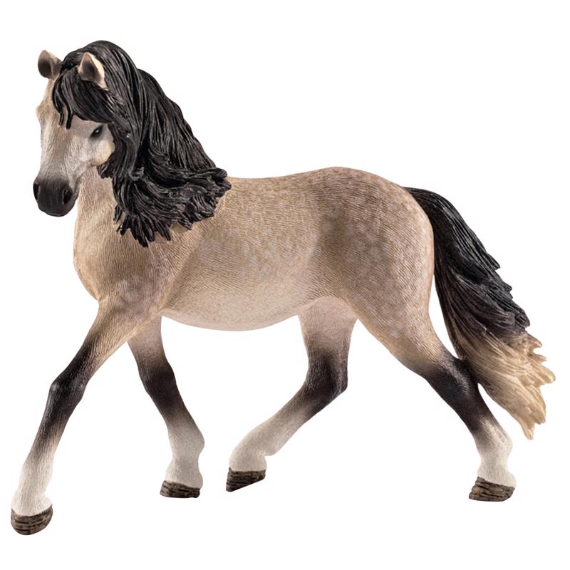 SCHLEICH - Schleich Horse Club Andalusian Mare Horse Toy Plastic Black/Tan - Case of 5