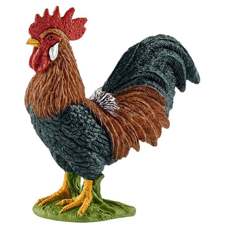 SCHLEICH - Schleich Farm World Rooster Toy Plastic Multicolored - Case of 5