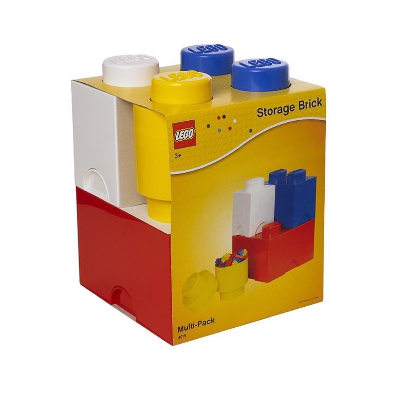 LEGO - Lego Storage Brick Set Plastic Assorted 8 pc - Case of 3
