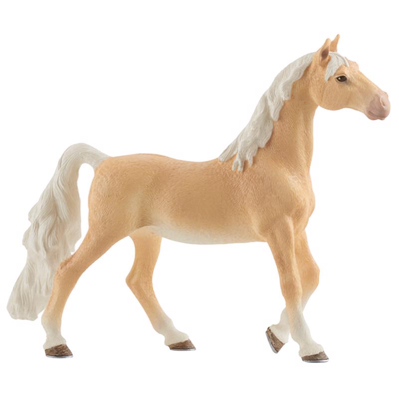 SCHLEICH - Schleich Horse Club American Saddlebred Mare Toy Plastic Beige/White - Case of 5