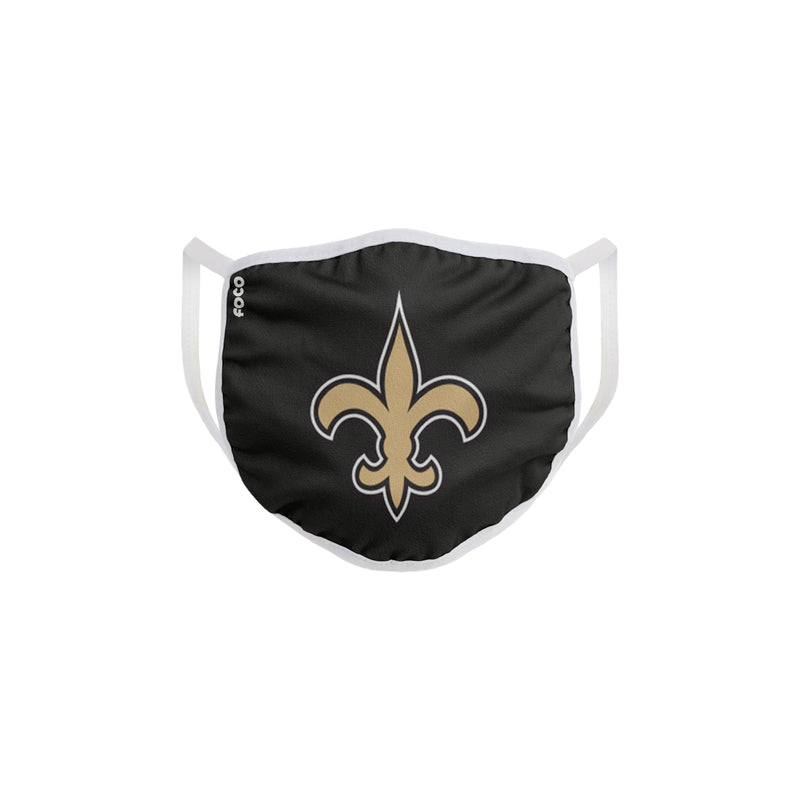 FOCO - FOCO Household Multi-Purpose New Orleans Saints Face Mask Multicolored 1 pk