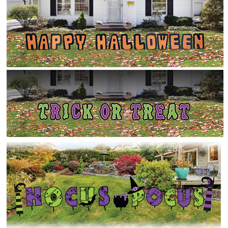 FUN WORLD - Fun World 17.5 in. Yard Sign Halloween Decor