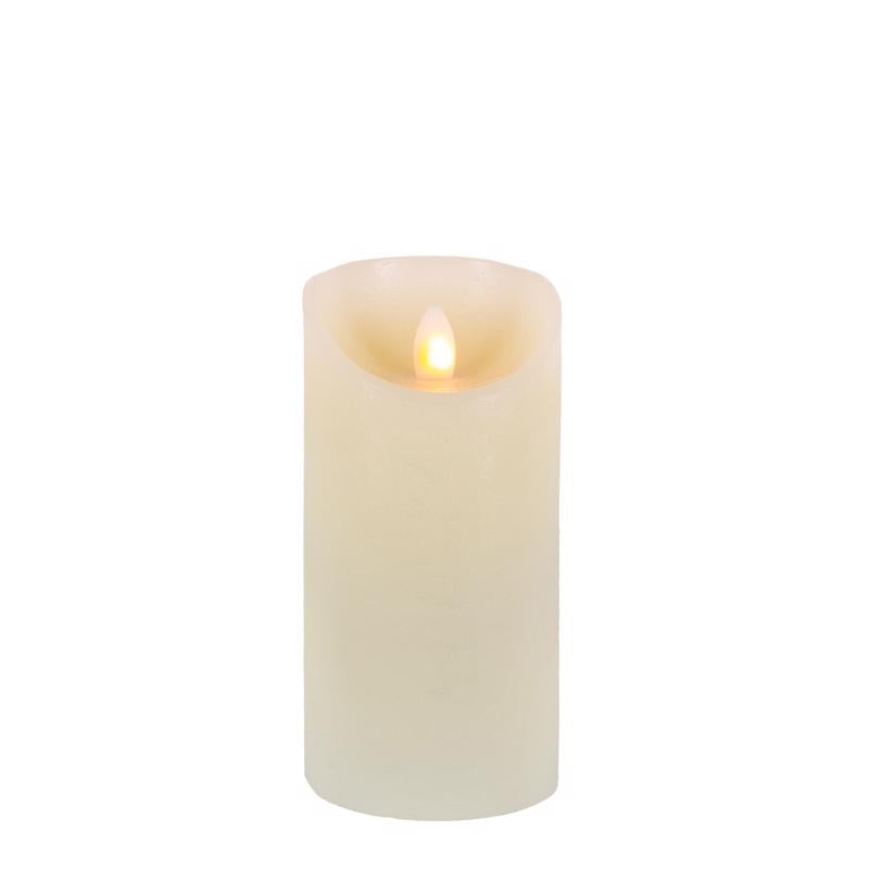 GERSON - Gerson Bisque no scent Scent Flameless Pillar Candle - Case of 6