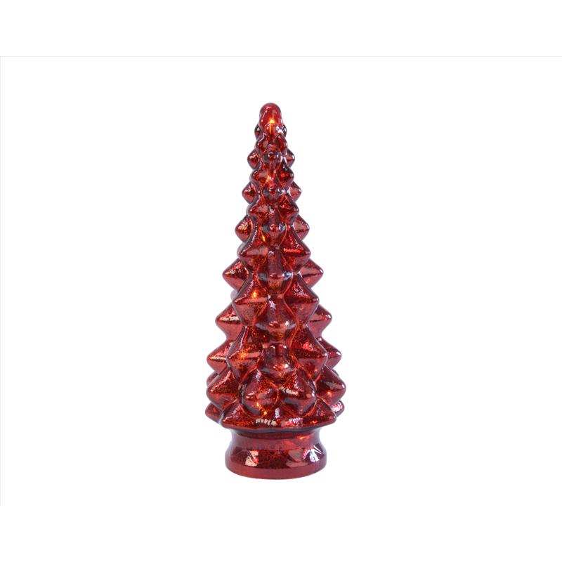 LUMINEO - Lumineo LED Red Lighting Christmas Tree 13 in. - Case of 6