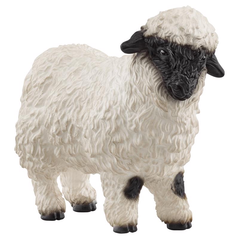 SCHLEICH - Schleich Sheep Figure Black/White 1 pc - Case of 5