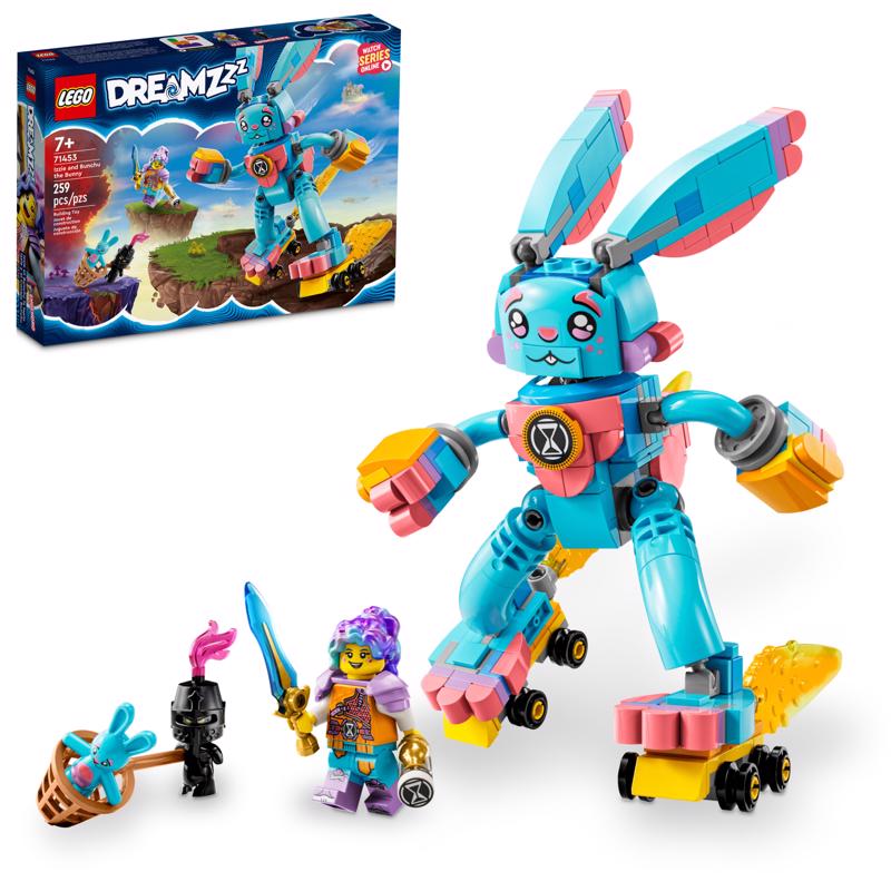 LEGO - LEGO Dreamzzz Izzie and Bunchu Bunny Toy Multicolored 259 pc - Case of 4