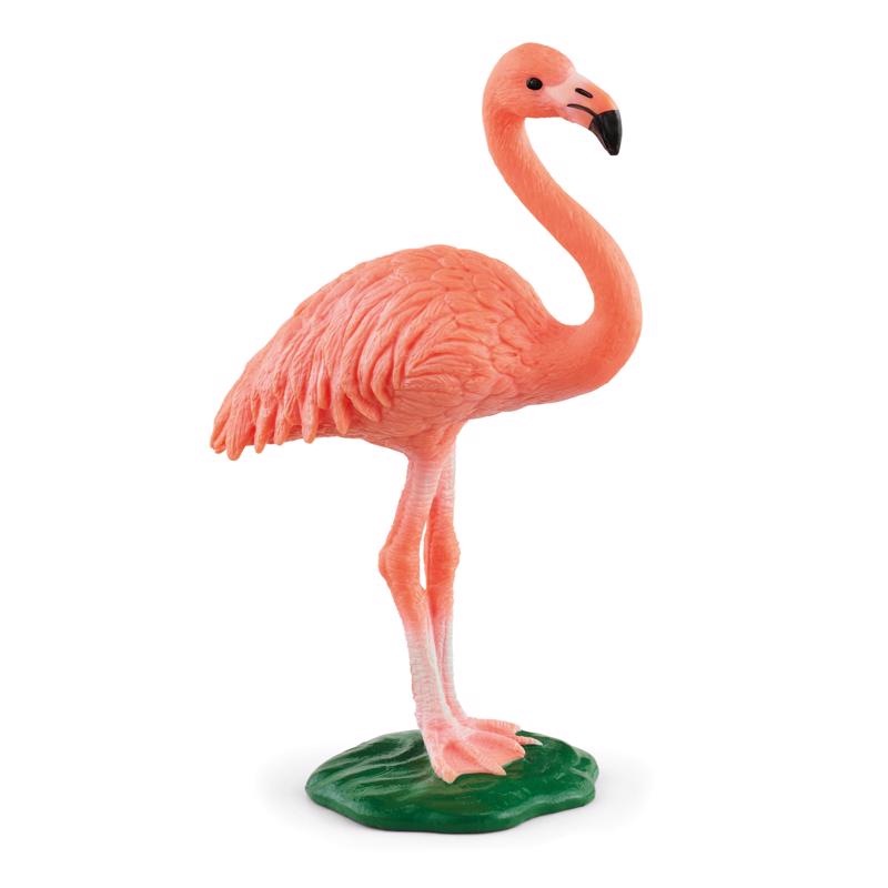 SCHLEICH - Schleich Flamingo Figurine Orange 1 pc - Case of 5